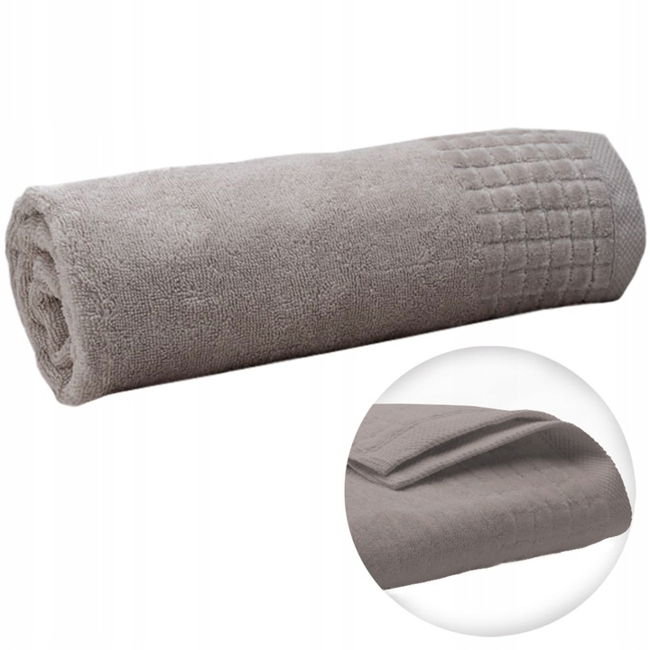 Ręcznik Kąpielowy Frotte Szybkoschnący Chłonny Mięsisty Jasny Brąz